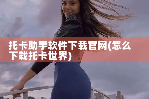托卡助手软件下载官网
