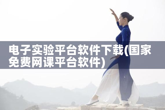 电子实验平台软件下载